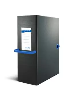 Scatola Portaprogetti Big Next 120 Sei Rota - Dorso 12 - 26x36 cm - 68101207 (Nero e Blu)