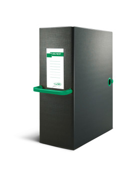 Scatola Portaprogetti Big Next 120 Sei Rota - Dorso 12 - 26x36 cm - 68101205 (Nero e Verde)