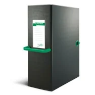 Scatola Portaprogetti Big Next 120 Sei Rota - Dorso 12 - 26x36 cm - 68101205 (Nero e Verde)
