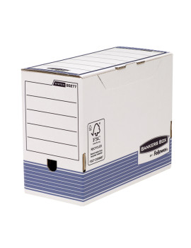 Sistema di Archiviazione R-Kive Prima Fellowes - 15,8x32,7x26,5 cm - 0027701 (Bianco e Blu Conf. 10)