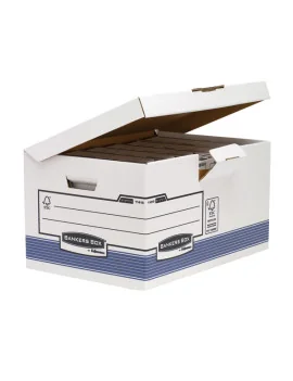 Sistema di Archiviazione System Fellowes - 36,5x55x30,4 cm - 1141501 (Bianco e Blu Conf. 10)