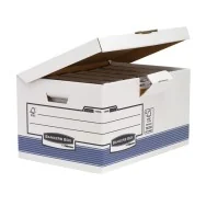 Sistema di Archiviazione System Fellowes - 36,5x55x30,4 cm - 1141501 (Bianco e Blu Conf. 10)