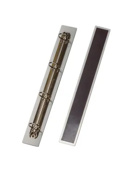 Supporto Magnetico ad Anelli per Buste Magnetiche Tarifold - A3/A4 - B181110 (Argento)