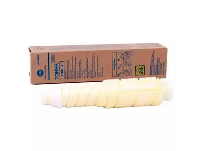 Toner Originale Konica Minolta TN610Y A04P250 (Giallo 35000 pagine)