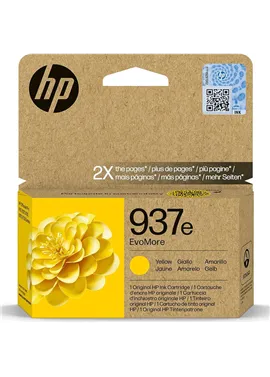 Cartuccia Originale HP 4S6W8NE 937e (Giallo 1650 pagine)