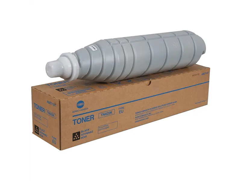 Toner Originale Konica Minolta TN622K A5E7151 (Nero 88000 pagine)