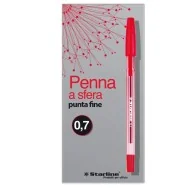 Penna a Sfera Starline - 0,7 mm (Rosso Conf. 50)