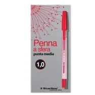 Penna a Sfera Starline - 1 mm (Rosso Conf. 50)