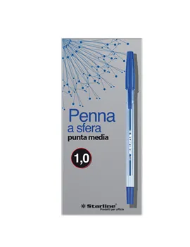 Penna a Sfera Starline - 1 mm (Blu Conf. 50)