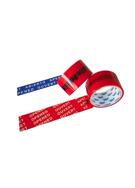 Nastro Adesivo Antieffrazione Viva - 50 mm x 50 m - Aperto - 1349 (Rosso)