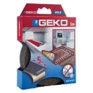 Nastro Adesivo Antiscivolo Hold Geko - 25 mm x 5 m - per Tappeti e Moquette - 220/200 (Antracite)