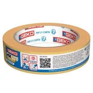 Nastro Adesivo Washi Pro Perfect Geko - 25 mm x 50 m - per Lavori di Precisione - 21000/834 (Oro Conf. 6)