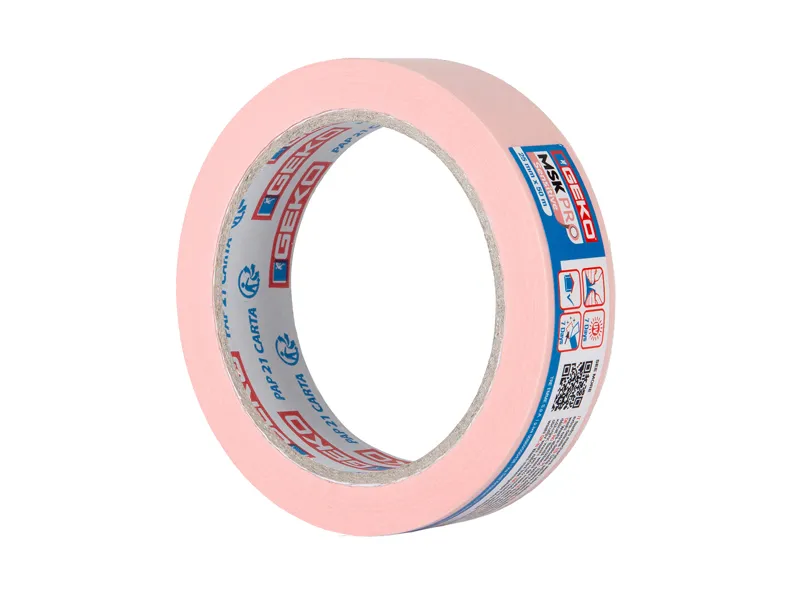 Nastro Adesivo Washi Pro Sensitive Geko - 25 mm x 50 m - per Superfici Delicate - 21000/839 (Rosa Conf. 6) Nastro Adesivo Washi Pro Sensitive Geko - 25 mm x 50 m - per Superfici Delicate - 21000/839 (Rosa Conf. 6)
