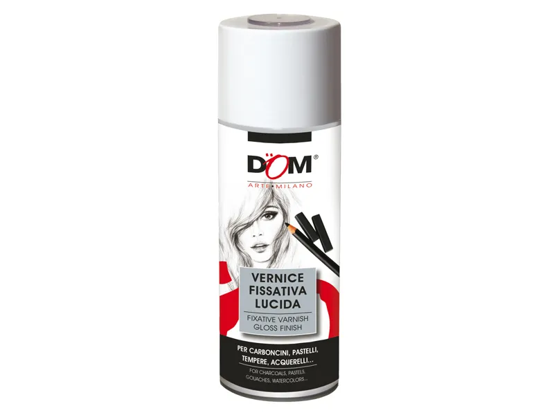 Vernice Spray DOM - 400 ml - 625 (Fissativa Lucida) Vernice Spray DOM - 400 ml - 625 (Fissativa Lucida)