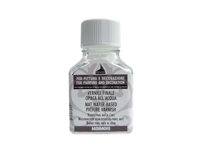 Vernice all'Acqua Maimeri - 75 ml - M5816671 (Finale Opaca) Vernice all'Acqua Maimeri - 75 ml - M5816671 (Finale Opaca)