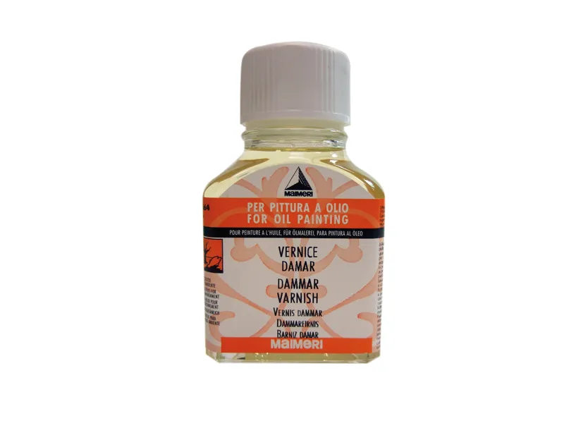 Vernice in Resina Naturale Damar Maimeri - 75 ml - M5816664 (Finale Opaca)