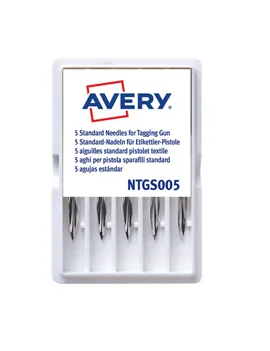 Aghi per Pistola Sparafili Standard Avery - NTGS005 (Argento Conf. 5)