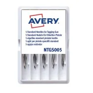 Aghi per Pistola Sparafili Standard Avery - NTGS005 (Argento Conf. 5)