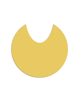 Adesivo Raccolta Differenziata per Carrello Portasacco Stilcasa - 35 cm - ADE406-YE (Giallo)