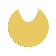 Adesivo Raccolta Differenziata per Carrello Portasacco Stilcasa - 35 cm - ADE406-YE (Giallo)