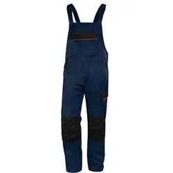 Salopette da Lavoro M1SA2 Delta Plus - Taglia L - M1SA2BMGT (Blu e Arancione)