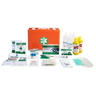 Valigetta Pronto Soccorso 3 Persone Pharma Shield - Plastica - 46x34,5x14,5 cm - CPS517 (Arancione)