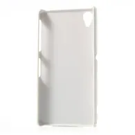 Cover Cabon Look per Sony Xperia Z1 (Bianco)