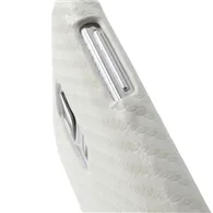 Cover Carbon Look per Samsung Galaxy S5 G900 (Bianco)