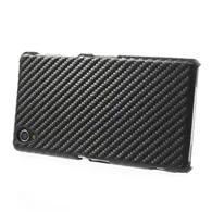 Cover Carbon Look per Sony Xperia Z1 (Nero)