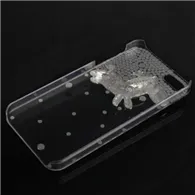 Cover con Strass Design Zebra per Apple iPhone 5 5S
