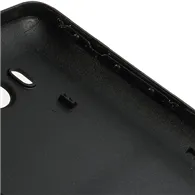 Cover Copribatteria Flip a Portafoglio per Huawei Ascend G600 (Nero)
