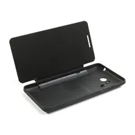 Cover Copribatteria Flip a Portafoglio per Huawei Ascend G600 (Nero)