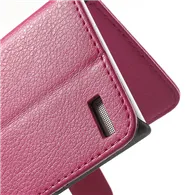 Cover Flip a Portafoglio Carta di Credito per Huawei Ascend P6 (Rosa)