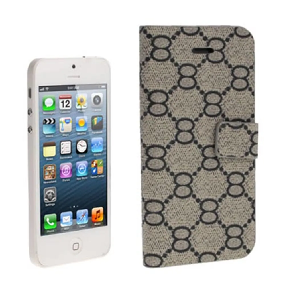 Cover Flip a Portafoglio Carta di Credito per iPhone 5 5S