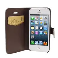 Cover Flip a Portafoglio Carta di Credito per iPhone 5 5S
