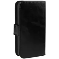 Cover Flip a Portafoglio Carta di Credito per iPhone 5 5S (Nero)