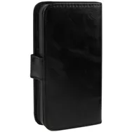 Cover Flip a Portafoglio Carta di Credito per iPhone 5 5S (Nero)
