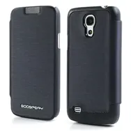 Cover Flip a Portafoglio Copribatteria per Samsung Galaxy S4 Mini i9190 (Blu)