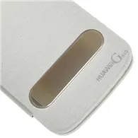 Cover Flip a Portafoglio Copribatteria S-View per Huawei Ascend G610 (Bianco)
