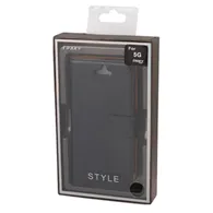 Cover Flip a Portafoglio in Ecopelle Carta di Credito per iPhone 5 5S (Nero)