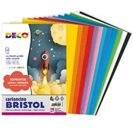Cartoncino Colorato Bristol Deco CWR - 25x35 cm - 200 g - 715/15 (Assortiti Conf. 15)