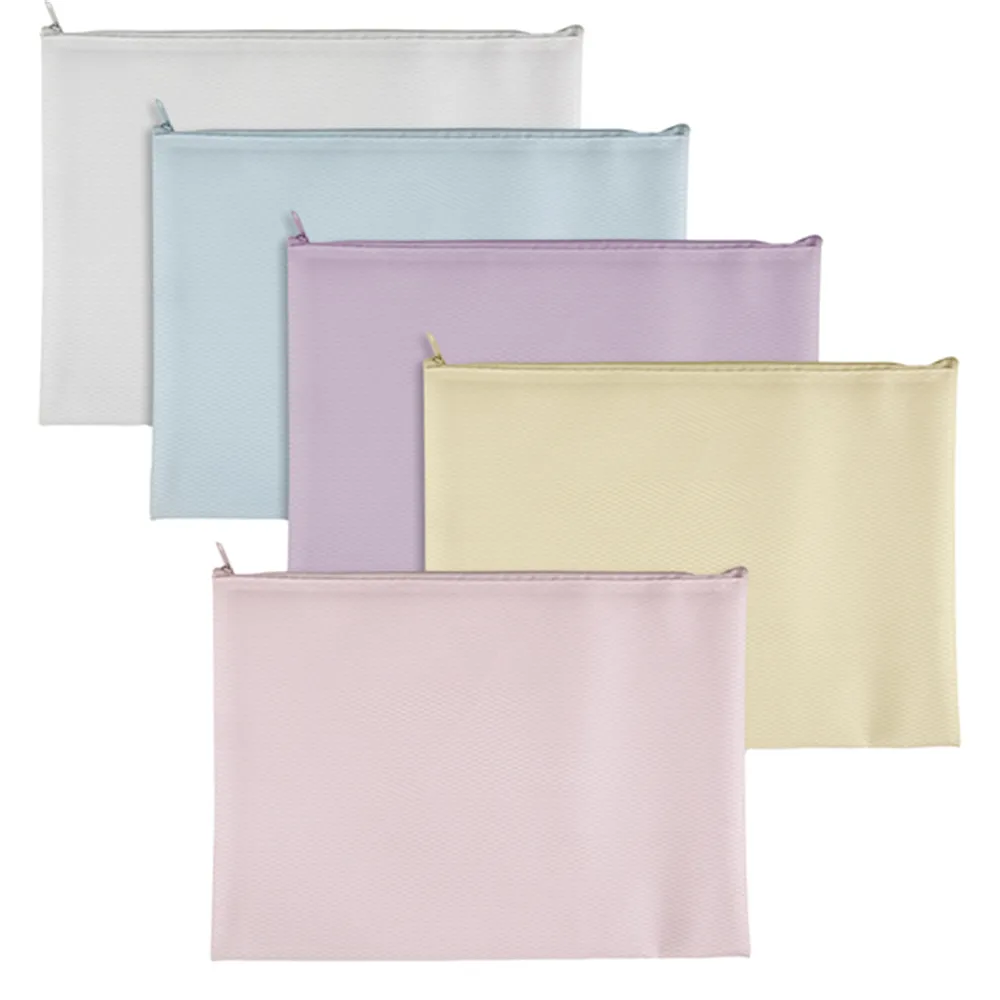 Busta con Chiusura a Zip Bubble Sei Rota - 17x12 cm - P0431790 (Assortiti Pastello Conf. 5) 