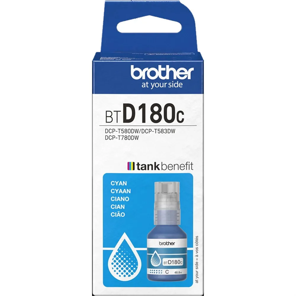 Cartuccia Originale Brother BT-D180C (Ciano 5000 pagine)