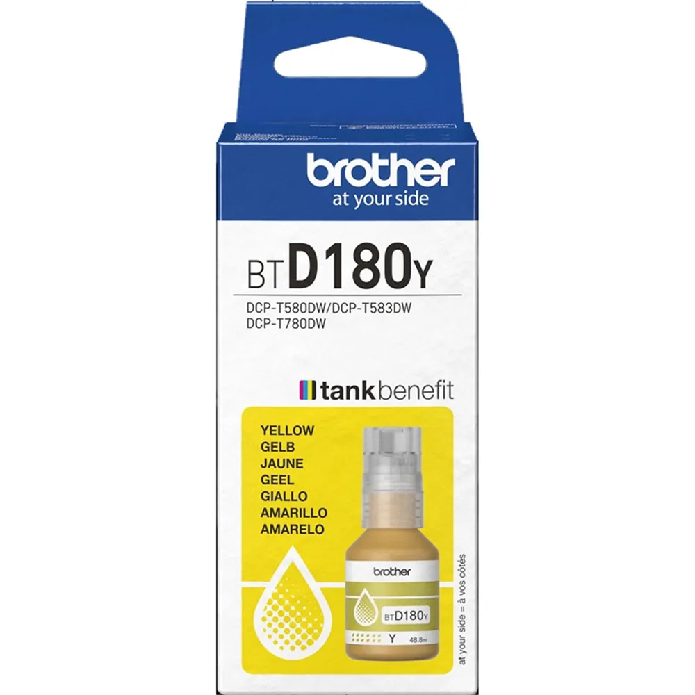 Cartuccia Originale Brother BT-D180Y (Giallo 5000 pagine)