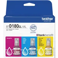 Multipack Cartucce Originali Brother BT-D180CLVAL (Nero e Colori Conf. 4)