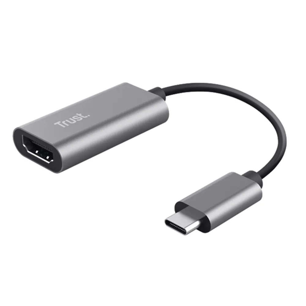 Adattatore da USB-C a HDMI Dalyx Trust - 23774 (Argento)