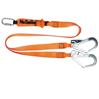 Assorbitore di Energia con Doppio Gancio Delta Plus - 2 m - AN213200ZDD (Arancione)