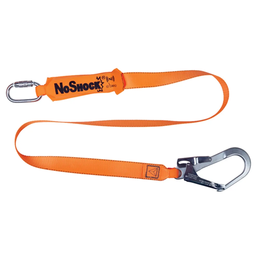 Assorbitore di Energia con Gancio Singolo Delta Plus - 2 m - AN203200ZD (Arancione)