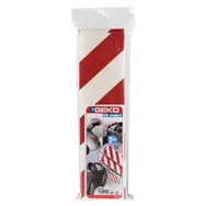 Pannello Antiurto Adesivo Box Geko - 13,70x50 cm - 1810 (Bianco e Rosso Conf. 2)