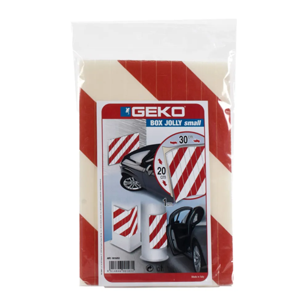 Pannello Antiurto Adesivo Box Jolly Geko - 20x30 cm - 1810/03 (Bianco e Rosso Conf. 2)
